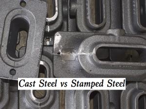 stamped vs cast steel